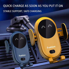 Infrared Induction Car Wireless Charger Car Phone Holder - ProTrendyz