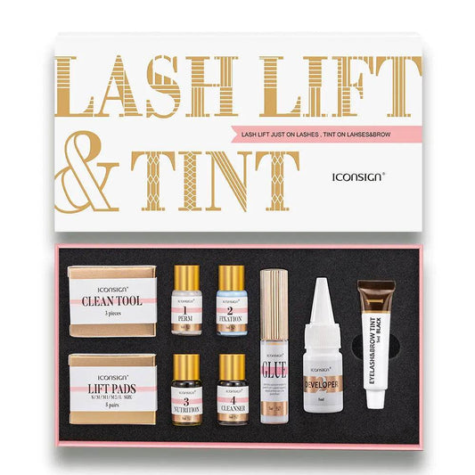 ICONSIGN Lash Lift EyeLash Eyebrow Dye Tint Kit Lashes Perm Set Brow Lamination Makeup Tools US - ProTrendyz