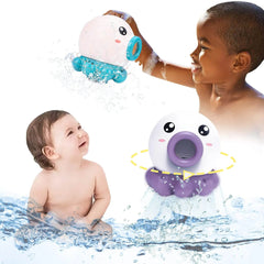 Octopus Fountain Bath Toy Water Jet Rotating Shower Bathroom Toy Summer Water Toys Sprinkler Beach Toys Kids Water Toys - ProTrendyz