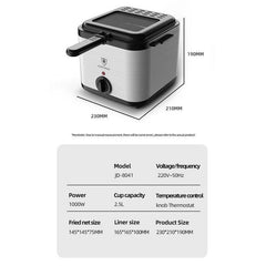 Visual Multifunctional Electric Air Fryer Skewer French Fries Machine - ProTrendyz