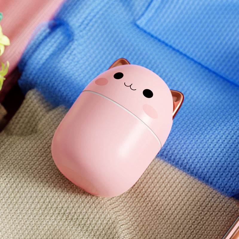 Air Humidifier Cute Cat Ultra-Silent USB Office Household Bedroom Car Aromatherapy Air Purifier With Led Cool Mist Spray - ProTrendyz