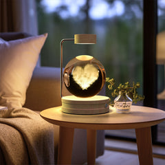 Crystal Ball Cosmic Dinosaur Indoor Night Light USB Power Warm Bedside Light Birthday Gift Night Lamp ProTrendyz