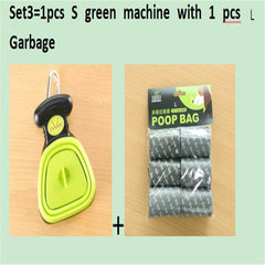 Dog Pet Travel Foldable Pooper Scooper With 1 Roll Decomposable bags Poop Scoop Clean Pick Up Excreta Cleaner Epacket Shipping - ProTrendyz