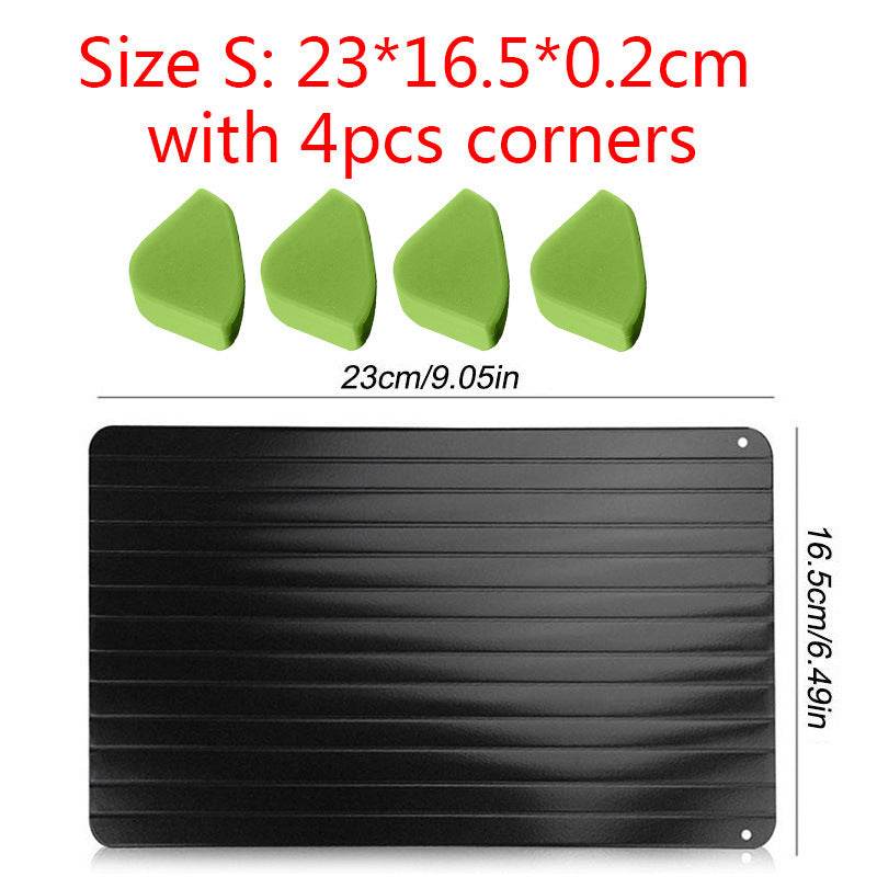 Fast Defrosting Tray Thaw Kitchen Quick Aluminum Thaw Plate - ProTrendyz
