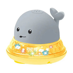 Baby Cute Cartoon Whale Floating Spraying Water Bath Toys With Light Music LED Light Baby Toys US - ProTrendyz