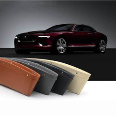 Car Organizer Box Caddy Catcher PU Leather Seat Gap Storage Bag - ProTrendyz