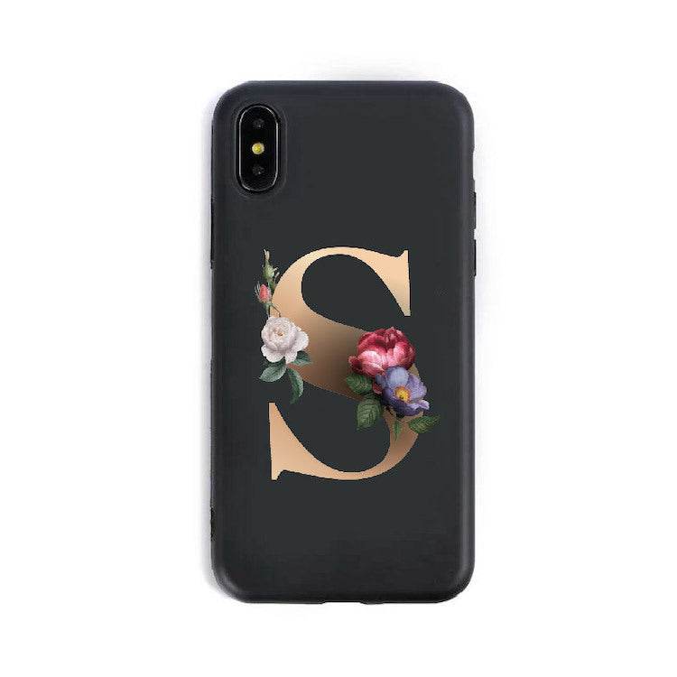 26 English Alphabet Silicone Phone Cases - ProTrendyz