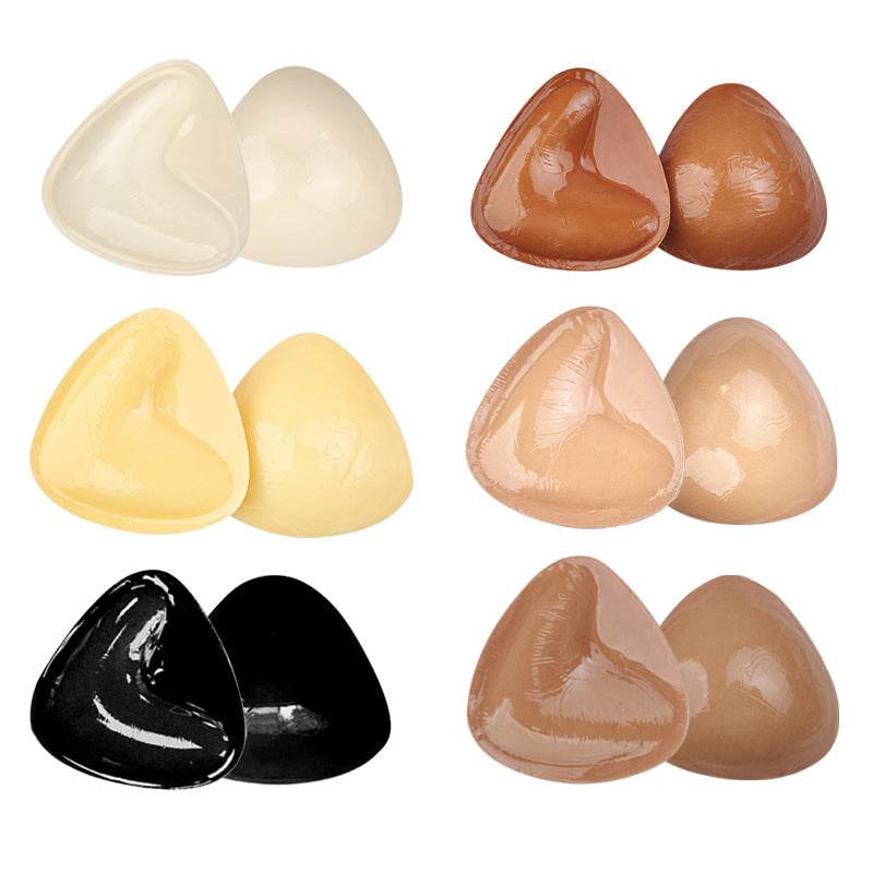 Double Sided Adhesive Sticky Bra Inserts Push Up Thick Sponge Breast Lift Pads Women Swimsuit Bikini Cup Enhancer - ProTrendyz