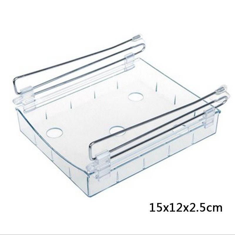 Hanging Plastic Refrigerator Clapboard Storage Rack Kitchen Supplies - ProTrendyz