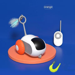 Remote Control Interactive Cat Car Toy USB Charging Chasing Automatic Self-moving Remote Smart Control Car Interactive Cat Toy Pet Products - ProTrendyz