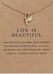 Multi-layer Moon Pendant Necklaces for Women Bohemian Wafer Elegant Necklace - ProTrendyz