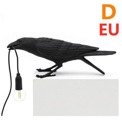 Creative Auspicious Bird Resin Wall Lamp Decoration - ProTrendyz