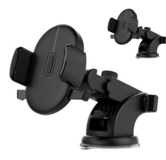 Car Phone Holder Long Rod Telescopic Car Dashboard Suction Cup Type ProTrendyz