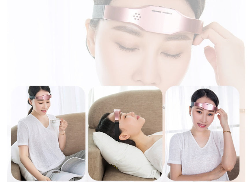 Head Massager Wireless Stress Relief Brain Massage Helmet Unisex Sleep Therapy Device ProTrendyz