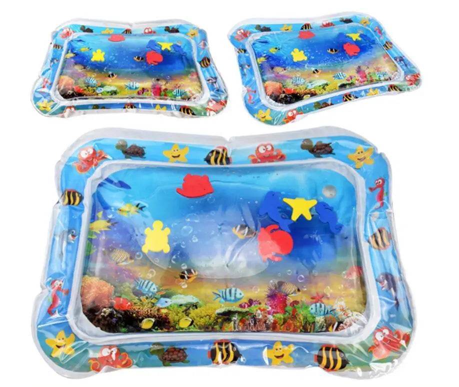 Baby Inflatable Water Mat, Infants Summer Beach Water Mat Patted Pad Water Cushion For Infants Toddlers Summer Activity Play Toys Baby Pillows - ProTrendyz