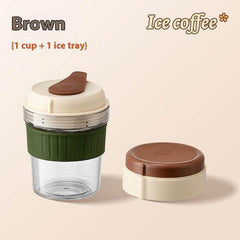 Cold Cup Portable Coffee With Ice Tray - ProTrendyz