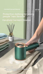 Mini Portable Handheld Garment Steamer Fabric Steam Iron For Clothes Travel Home Appliances Vertical US Plug Ironing Machine US - ProTrendyz