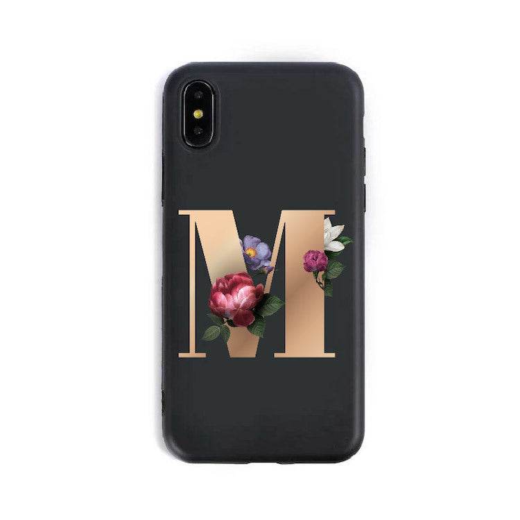 26 English Alphabet Silicone Phone Cases - ProTrendyz