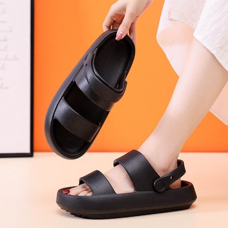 Adjustable Shoes For Women Men Sandals 3cm Thick Bottom Slippers Outdoor - ProTrendyz