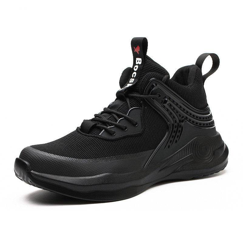 High-top Safety Shoes Construction Protective Footwear Men Steel Toe Shoes Breathable Hiking Boots Puncture Proof Work Boots - ProTrendyz
