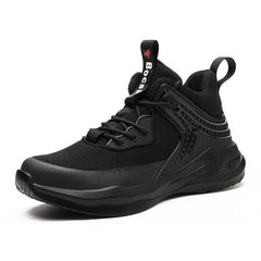 High-top Safety Shoes Construction Protective Footwear Men Steel Toe Shoes Breathable Hiking Boots Puncture Proof Work Boots - ProTrendyz