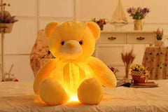 Creative Light Up LED Teddy Bear Stuffed Animals Plush Toy Colorful Glowing Christmas Gift For Kids Pillow - ProTrendyz