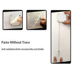 Automatic Door Closer Punch-Free Soft Close Door Closers For Sliding Door Glass Door 500g-1000g Tension Closing Device - ProTrendyz