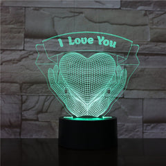 Valentines Day Gift Hands Holding Love 3D Night Light ProTrendyz