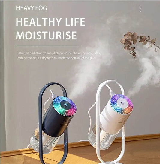Magic Shadow USB Air Humidifier For Home With Projection Night Lights Ultrasonic Car Mist Maker Mini Office Air Purifier US - ProTrendyz