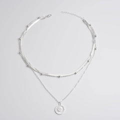Women's Fashion Personalized Simple Multi-layer Lotus Pendant Necklace - ProTrendyz