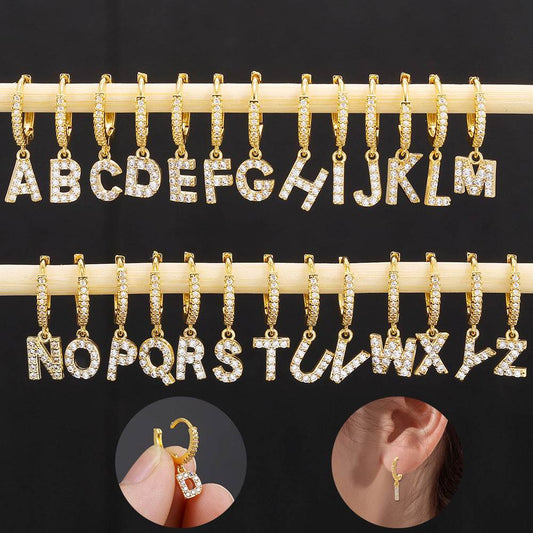 26 Letter Earrings Jewelry - ProTrendyz