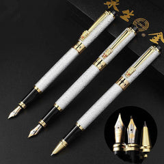 Immortal Fountain Pen Faucet Signature Pen Student Office Metal Iridium Nib - ProTrendyz