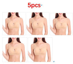 Plus Size Women Bra Ladies Cotton Quake-Proof Underwear Sleep Tops No Buckles Non Wire Lingerie With Removable Padded - ProTrendyz