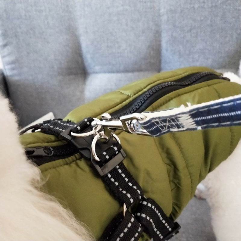 Waterproof Dog Clothes Winter Dog Coat With Harness Warm Pet Clothing Big Dog Jacket Chihuahua Labrador Coat Costume - ProTrendyz