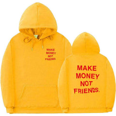 Letter printed Hoodie men's and women's fleece hoodies - ProTrendyz