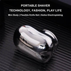 Mini Portable Face Cordless Shavers Rechargeable USB Electric Shaver Wet & Dry Painless Small Size Machine Shaving For Men - ProTrendyz