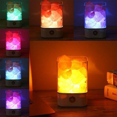 USB Crystal Light Himalayan Salt LED Lamp - ProTrendyz
