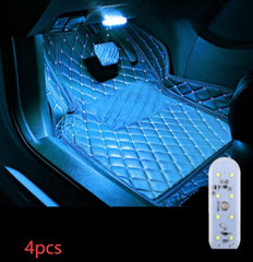 Touch-sensitive Usb Charging Atmosphere Lamp In Car ProTrendyz