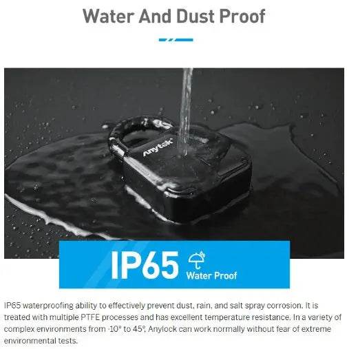 Smart Lock Waterproof L3 Fingerprint Padlock Trendy Fast Response - ProTrendyz