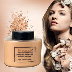 Face Foundation Powder Oil Control Contour Full CoverBanana Powder Translucent Mineral Makeup Base Matte Foundation Make Up - ProTrendyz