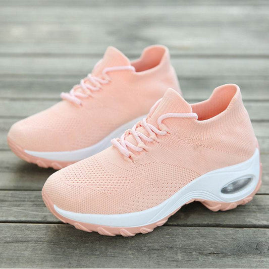 Sports Women Flying Knit Socks Shaking Shoes - ProTrendyz