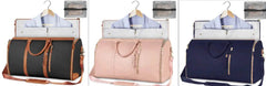 Large Capacity Travel Duffle Bag Carry On Women's Handbag Folding Suit Bag Waterproof Clothes Totes US - ProTrendyz