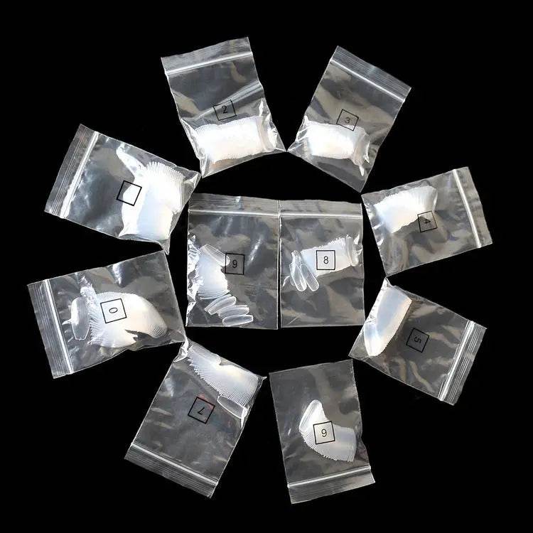 50pcs transparent natural fake nails - ProTrendyz