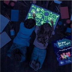 Educational Toy Drawing Pad 3D Magic 8 Light Effects Puzzle Board Sketchpad US - ProTrendyz