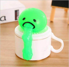 Puking Ball Brother Egg Yolk Pinch Vomit Spoof And Play Tricky Toys - ProTrendyz