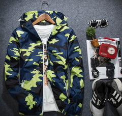 Covrlge Men Jacket Fashion Spring Men Brand Camouflage Jackets Casual Mens Coat Men's Hooded Luminous Zipper Coats MWJ011 - ProTrendyz