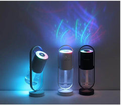 Magic Shadow USB Air Humidifier For Home With Projection Night Lights Ultrasonic Car Mist Maker Mini Office Air Purifier US - ProTrendyz
