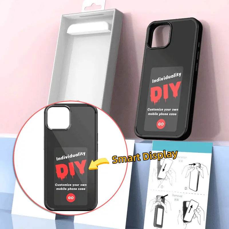 E-ink Screen Phone Case Unlimited Screen Projection Personalized Phone Cover - ProTrendyz