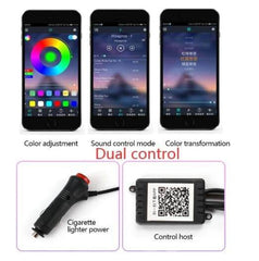 Car Fiber Optic Ambient Light Modified Car Interior Cool Light APP Rhythm Light - ProTrendyz