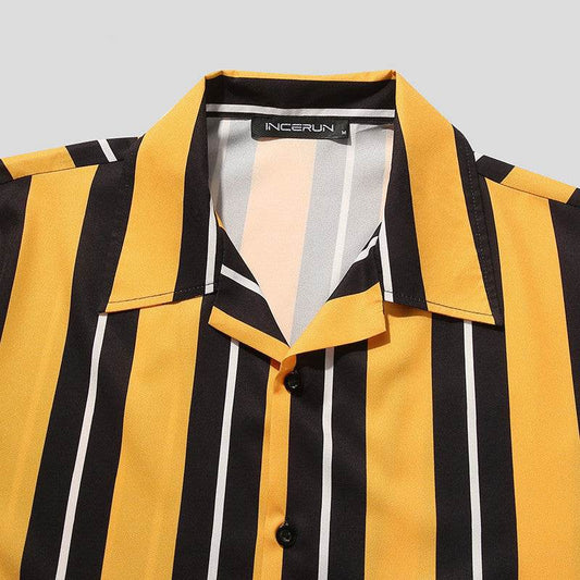 Soft Shirts For Men Shirt Mens Summer Streetwear Casual - ProTrendyz